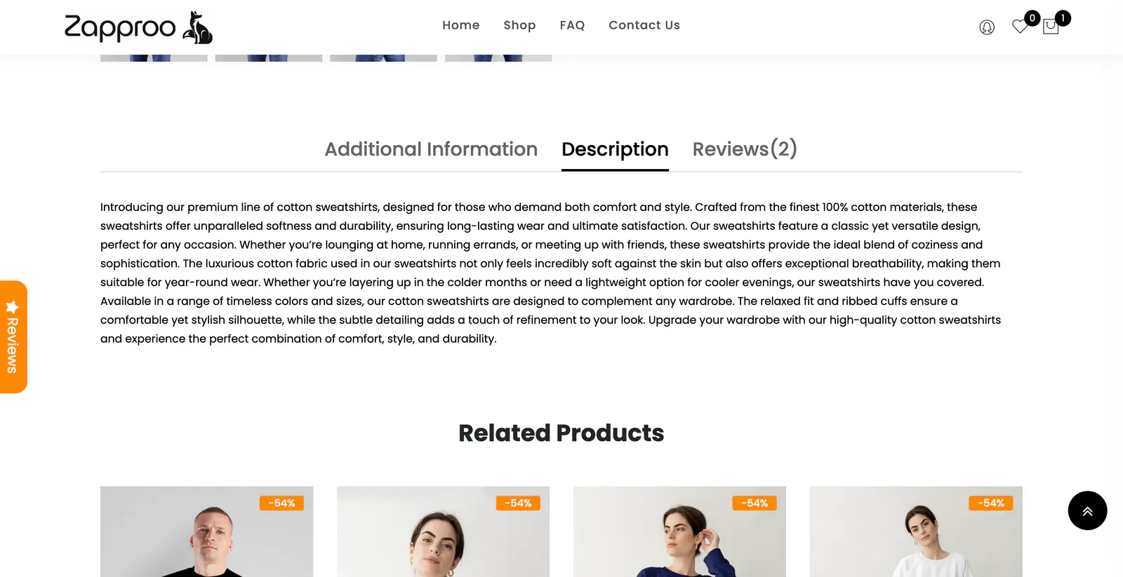 Zapproo - The Clothing Company screenshot 6